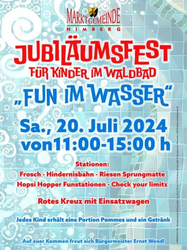 Jubiläumsfest Waldbad HImberg